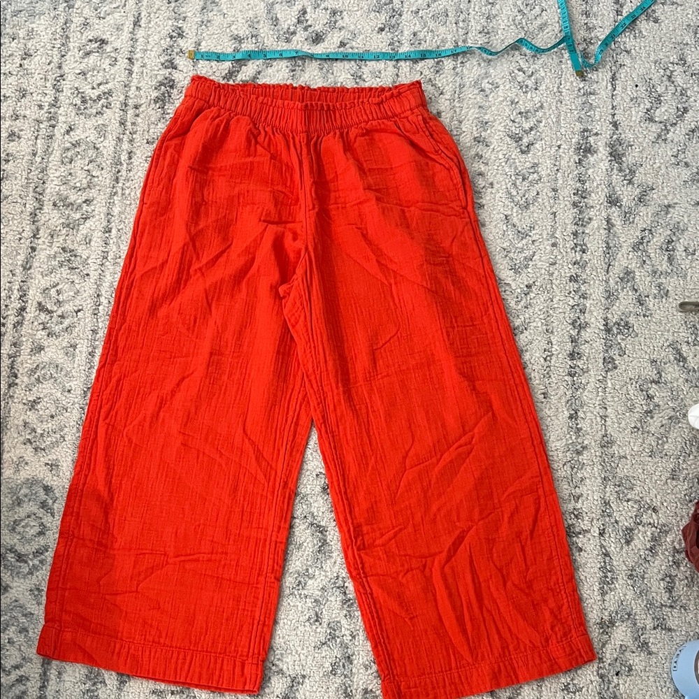 Old Navy Women's Bright Red Casual Pants
